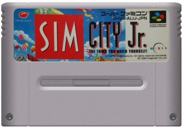 SimCity Jr. media 5 for Super Famicom